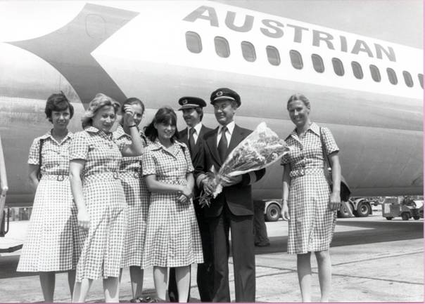 Der neue Stolz der Austrian Airlines, die DC-9 © Austrian Airlines