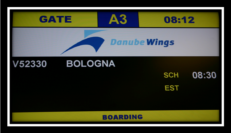 DanubeWings verbindet dreimal wöchentlich Bratislava mit Bologna