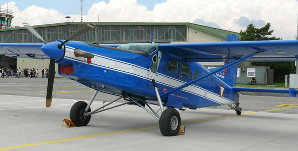 Die vielseitig einsetzbare Pilatus Porter PC6.