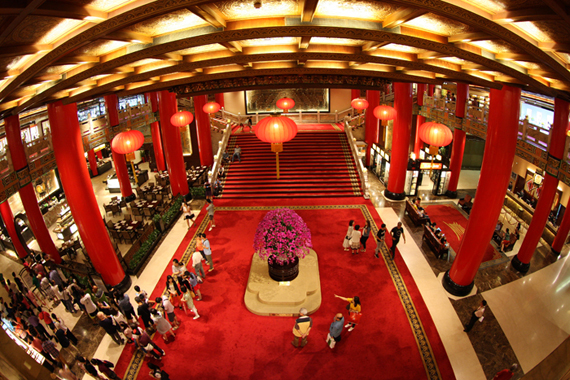 The Grand Hotel - hier haben bereits viele Diplomaten und Staatsoberhäupter genächtigt